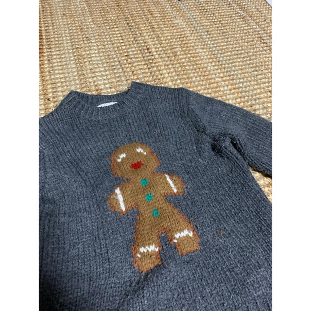 ZARA(ザラ)のzara kids  クッキー　ニット キッズ/ベビー/マタニティのキッズ服女の子用(90cm~)(ニット)の商品写真