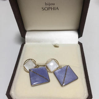 ソフィアコレクション(Sophia collection)のbijou SOPHIA イヤリング 新品未使用 (イヤリング)