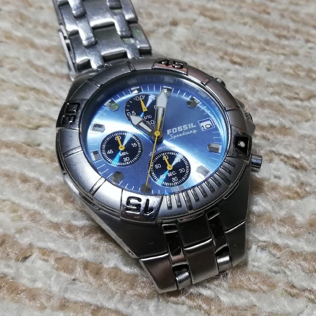 FOSSIL(フォッシル)のFOSSIL blue　メンズ腕時計　CH-2357 メンズの時計(腕時計(アナログ))の商品写真