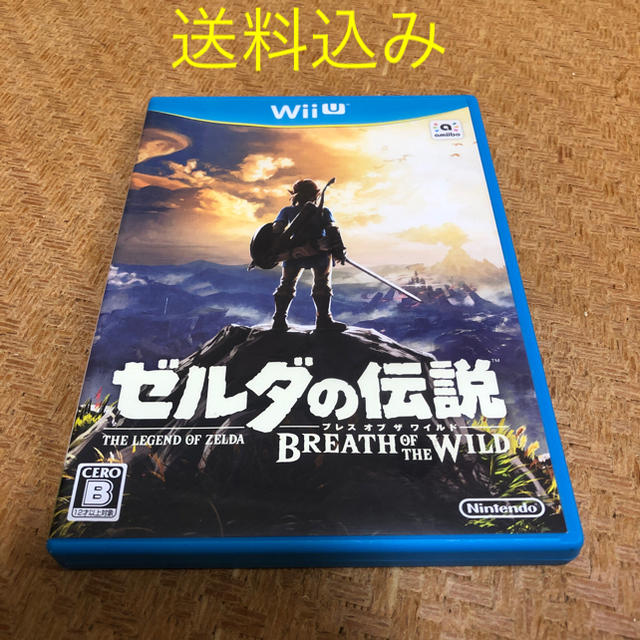 Wii U(ウィーユー)のゼルダの伝説 ブレス オブ ザ ワイルド Wii U エンタメ/ホビーのゲームソフト/ゲーム機本体(家庭用ゲームソフト)の商品写真