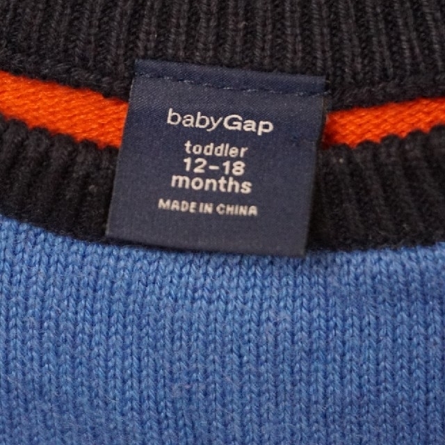 babyGAP(ベビーギャップ)のbabyGAP☆セーター☆サイズ80 キッズ/ベビー/マタニティのベビー服(~85cm)(ニット/セーター)の商品写真