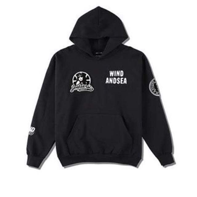 メンズHYSTERIC GLAMOUR × WDS HOODIE BLACK M