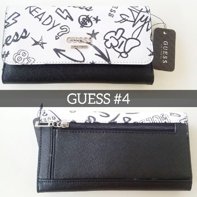 GUESS(ゲス)の 新品▼GUESS ゲス 長財布 グラフィティー 落書き #4 レディースのファッション小物(財布)の商品写真