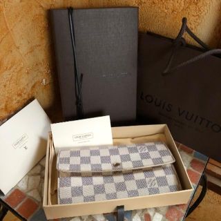 ルイヴィトン(LOUIS VUITTON)の★LV ルイヴィトン　ダミエ・アズール長財布★(財布)