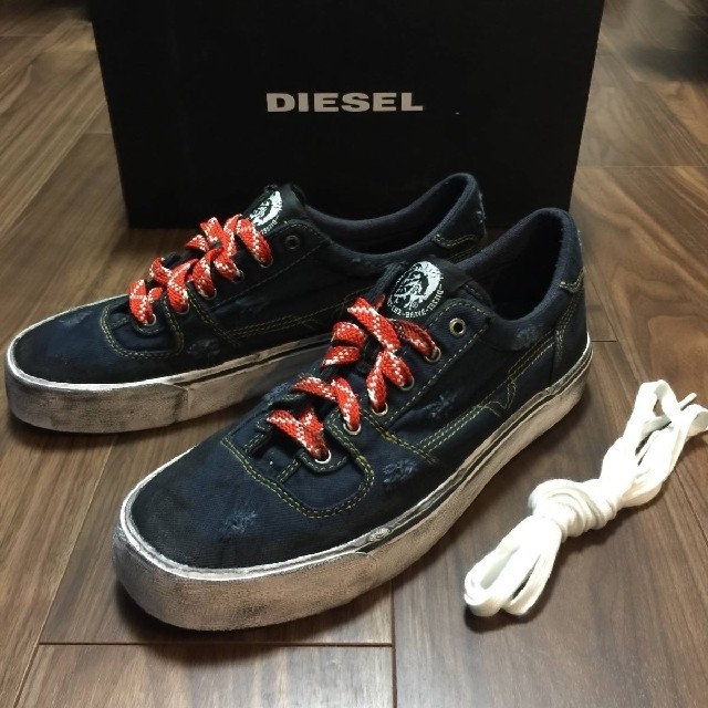 DIESEL デニム ローカット スニーカー