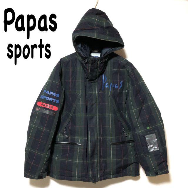 PAPAS SPORTS スノボウエア/ダウンコート/パパス 高機能ジャケットの 