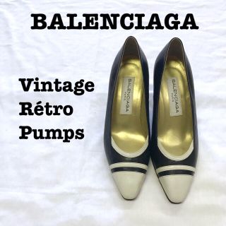 バレンシアガ(Balenciaga)の美品【 BALENCIAGA バレンシアガ 】 デザインパンプス デッドストック(ハイヒール/パンプス)