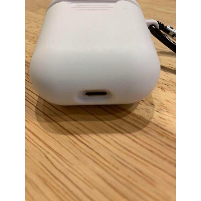 airpods ケース エアーポッズ シリコン 耐衝撃 パープル スマホ/家電/カメラのスマホアクセサリー(その他)の商品写真