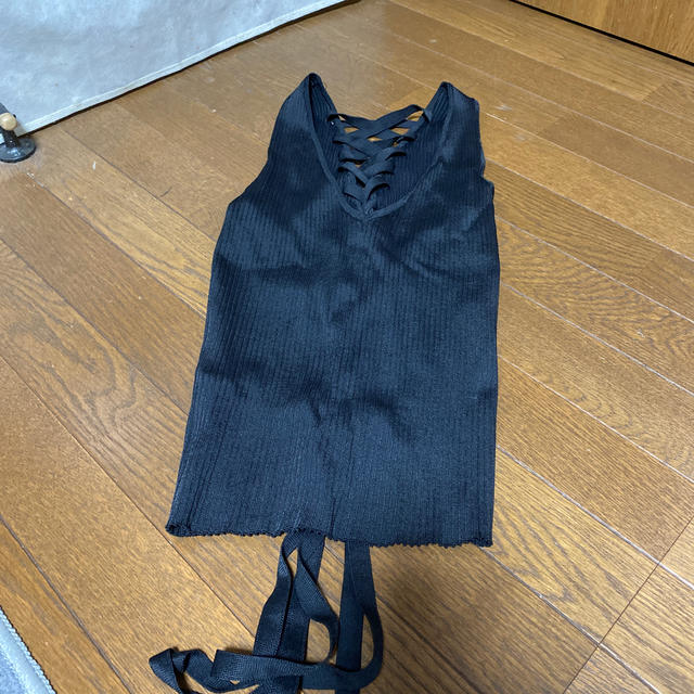 ZARA(ザラ)のZARA ニットタンクトップ　 レディースのトップス(タンクトップ)の商品写真