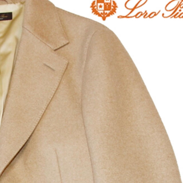 LORO PIANA - 74万 ロロピアーナ カシミヤ100% インバーテッドプリーツ