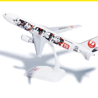 ジャル(ニホンコウクウ)(JAL(日本航空))の【新品】JALオリジナルミッキーマウス90周年デザイン モデル 1/200(航空機)