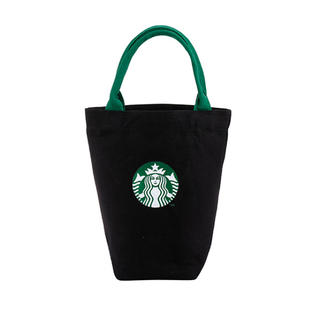 スターバックスコーヒー(Starbucks Coffee)の【新品】台湾限定 スターバックス サイレン タンブラー バッグ　ブラック(トートバッグ)