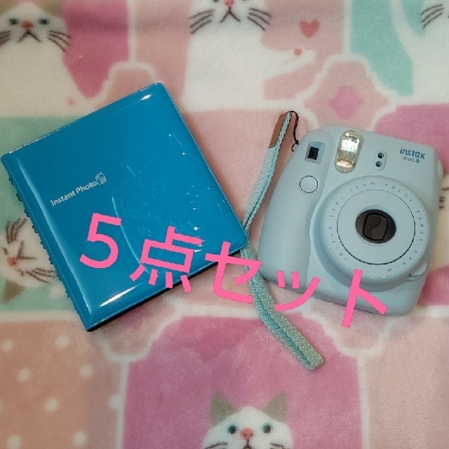 富士フイルム(フジフイルム)のチェキ instax mini8 『最終値下げ』 スマホ/家電/カメラのカメラ(フィルムカメラ)の商品写真