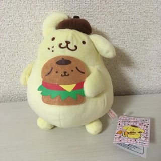 ポムポムプリン(ポムポムプリン)の送料込‼️ポムポムプリン  ぷくぷくプリンぬいぐるみ(ぬいぐるみ)