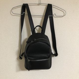 【未使用】 moussy リュックサック　レザー　シンプル　おしゃれ　マウジー