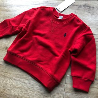 ラルフローレン(Ralph Lauren)のまとめ割適応★裏起毛　スウェット　赤80 グレー130(トレーナー)