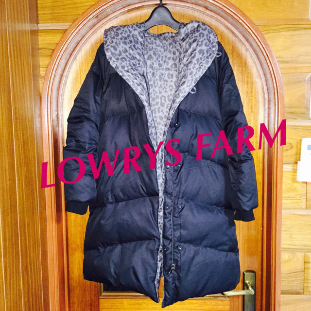 LOWRYS FARM(ローリーズファーム)のローリーズファーム  ロングダウンコート レディースのジャケット/アウター(ダウンコート)の商品写真
