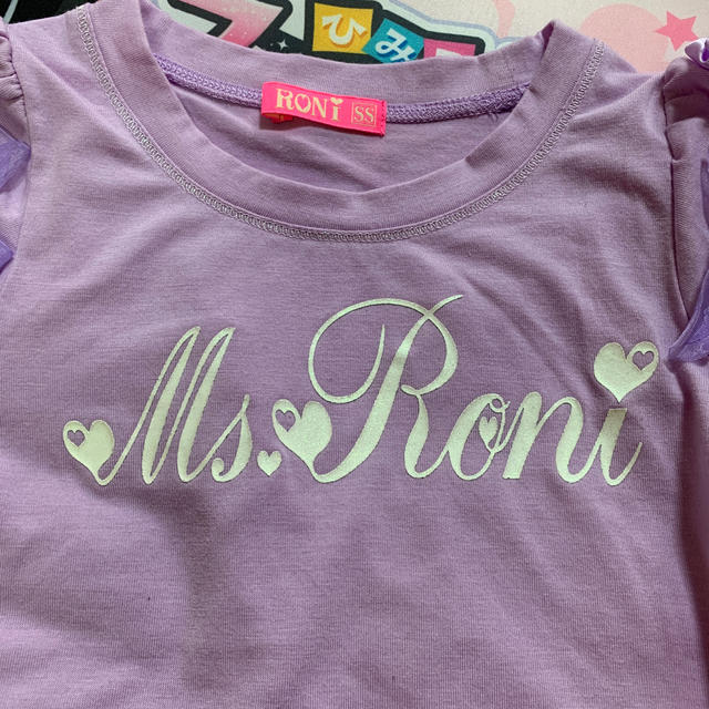 RONI(ロニィ)のRONI リボンいっぱいトップス キッズ/ベビー/マタニティのキッズ服女の子用(90cm~)(Tシャツ/カットソー)の商品写真