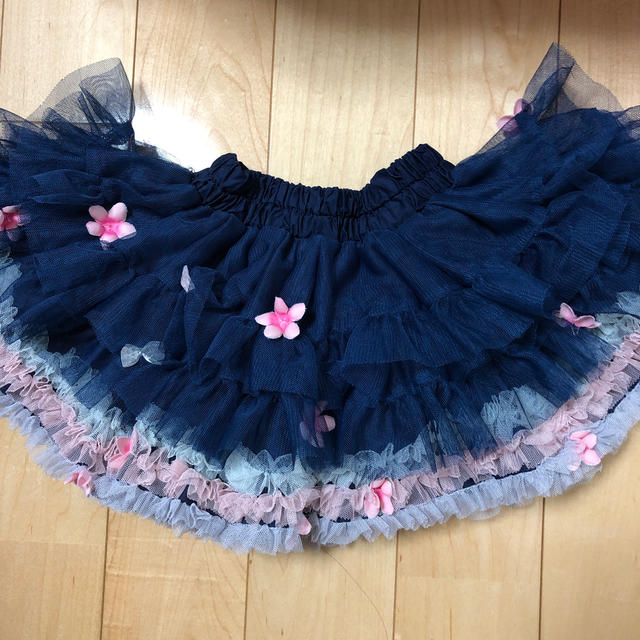 fafa(フェフェ)のパンパンチュチュ  サクラデコチュチュ M キッズ/ベビー/マタニティのキッズ服女の子用(90cm~)(スカート)の商品写真