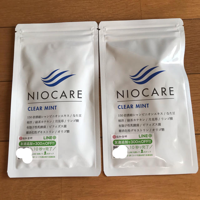 新品未開封❗️ NIOCARE ニオケア 2個セット コスメ/美容のオーラルケア(口臭防止/エチケット用品)の商品写真