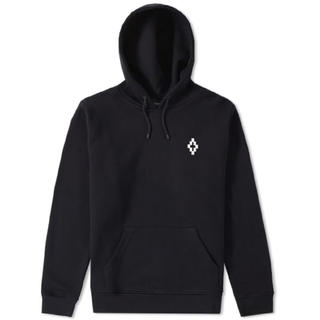 マルセロブロン(MARCELO BURLON)のマルセロバーロン CERRO ESCORIAL HOODY パーカー 黒 S(パーカー)