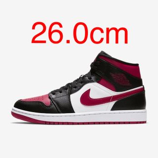 ナイキ(NIKE)のナイキ エアジョーダン1 ミッド　AJ1 MID(スニーカー)