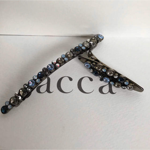 acca(アッカ)の限定品　acca ベリーバレッタとアーモンドクリップのセット レディースのヘアアクセサリー(バレッタ/ヘアクリップ)の商品写真