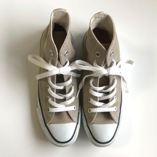 コンバース(CONVERSE)のコンバース　ベージュ(スニーカー)