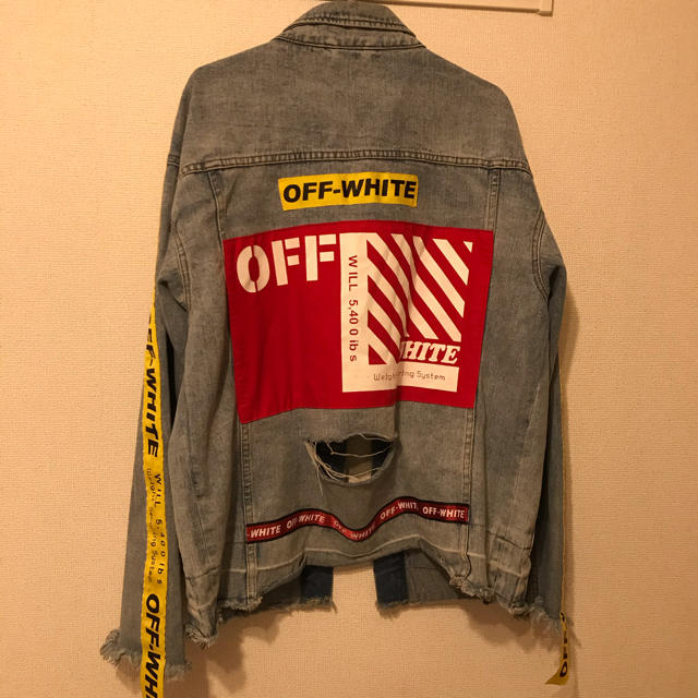 OFF-WHITE(オフホワイト)のOff-White パーカー Gジャン メンズのジャケット/アウター(Gジャン/デニムジャケット)の商品写真