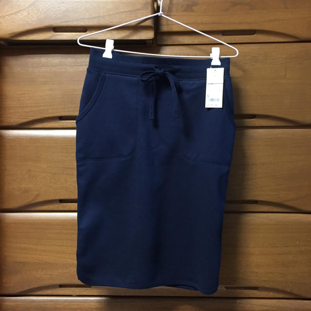UNIQLO(ユニクロ)のボアスウェットスカート☆ レディースのスカート(ひざ丈スカート)の商品写真