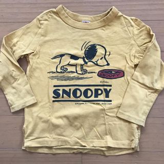 スヌーピー(SNOOPY)のユニクロ　スヌーピー　カットソー　110(Tシャツ/カットソー)