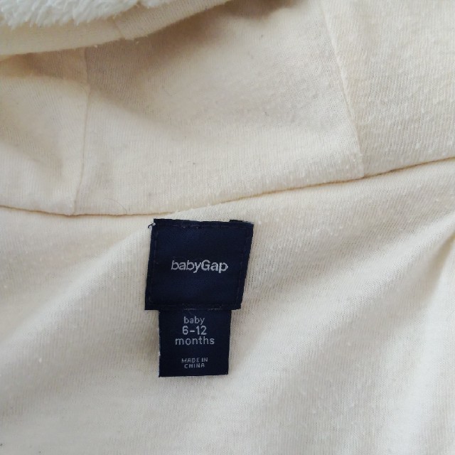 babyGAP(ベビーギャップ)のGAP　フリース　７０センチ キッズ/ベビー/マタニティのベビー服(~85cm)(カバーオール)の商品写真
