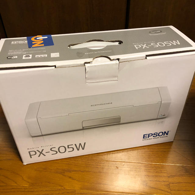 EPSON(エプソン)のEPSONプリンターPX-S05W スマホ/家電/カメラのPC/タブレット(PC周辺機器)の商品写真