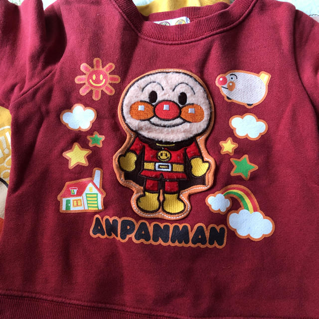 アンパンマン(アンパンマン)のアンパンマン90センチセット キッズ/ベビー/マタニティのキッズ服男の子用(90cm~)(Tシャツ/カットソー)の商品写真