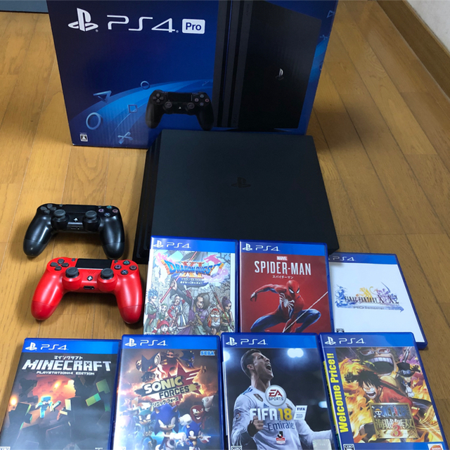 PlayStation4 - PS4 pro 1TB ＋ソフト7本セットの通販 by Lion7's shop ...