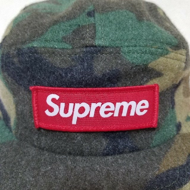 Supreme(シュプリーム)の Supreme Wool Camo Camp Cap カモBOX メンズの帽子(キャップ)の商品写真