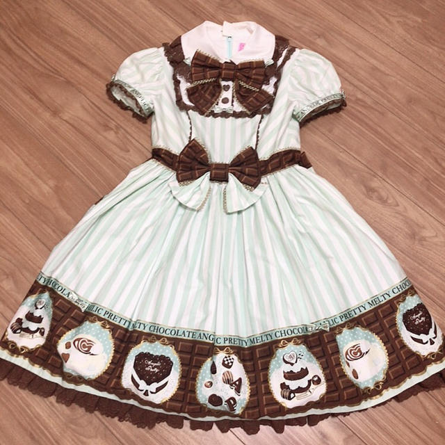 ワンピースメルティーチョコレート Angelic Pretty - ひざ丈ワンピース