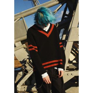 ジエダ(Jieda)のjieda 18awOVER V-NECK KNIT サイズ2(ニット/セーター)