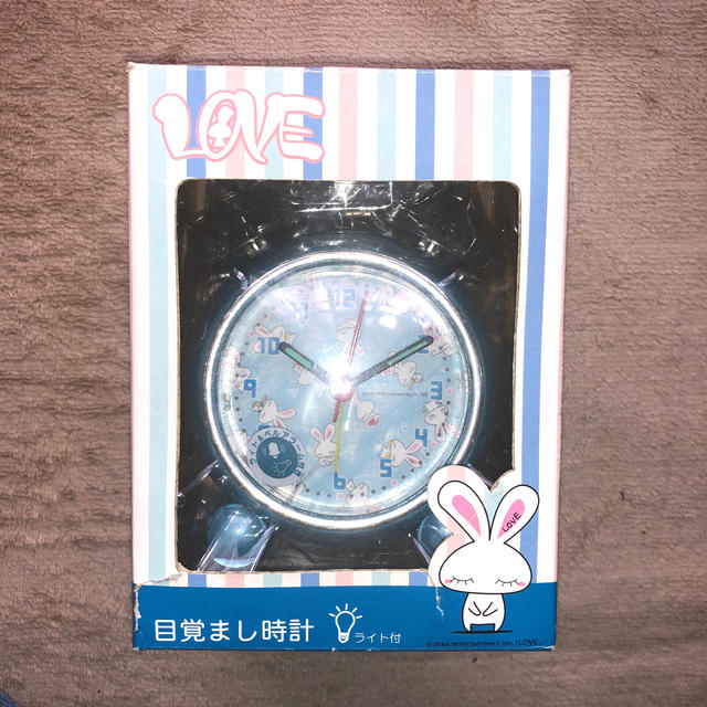 大塚愛キャラクター「LOVE」 目覚まし時計の通販 by トゥエ's 大塚愛キャラクター「LOVE」 目覚まし時計の通販 by トゥエ's
