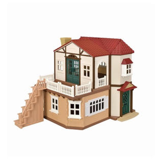 エポック(EPOCH)の新品　シルバニアファミリー　赤い屋根の大きなお家　クラッシックカラー(ぬいぐるみ/人形)