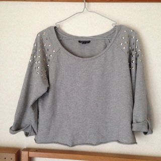 トップショップ(TOPSHOP)のTOPSHOP★スタッズスウェット(トレーナー/スウェット)