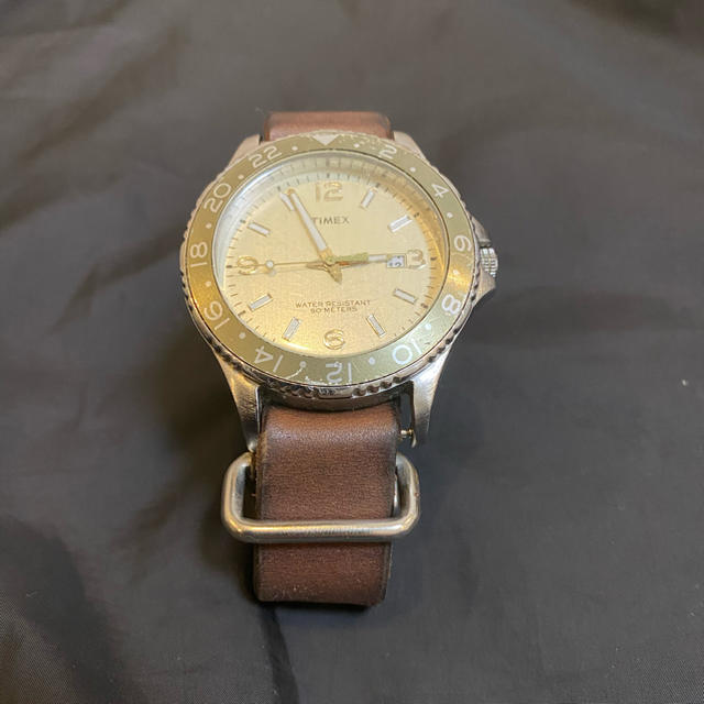 TIMEX - timex mr.olive 腕時計 TIMEX 革ベルトの通販 by KJ@brand