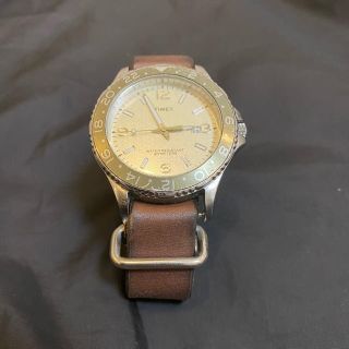 タイメックス(TIMEX)のtimex mr.olive 腕時計　TIMEX 革ベルト(腕時計(アナログ))