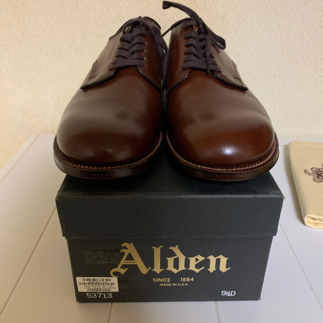 ALDEN ×DRESSTERIOR プレーントゥ