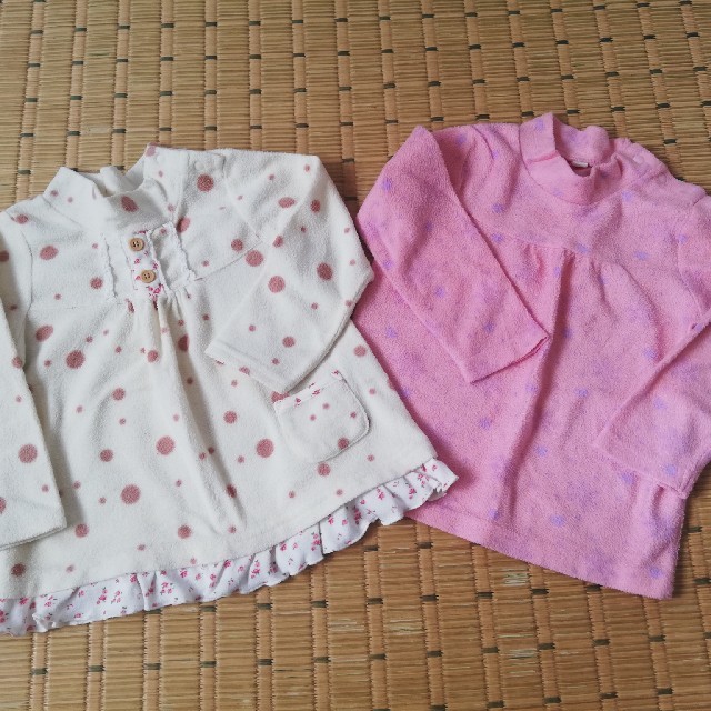 女の子　フリース　トレーナー　90 キッズ/ベビー/マタニティのキッズ服女の子用(90cm~)(その他)の商品写真