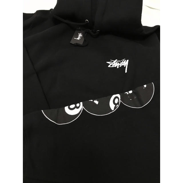 新品・未使用　Stussy 8 Ball Stack Hoodie 2