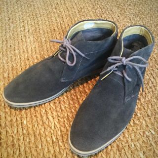 ロックポート(ROCKPORT)のROCK PORT スエードデザートブーツ ブルー(ブーツ)