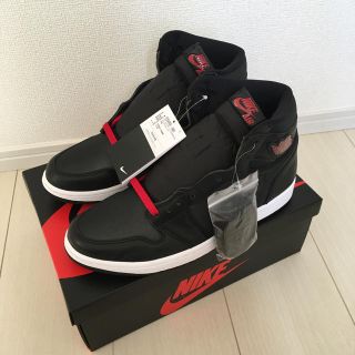 ナイキ(NIKE)のNIKE AIR JORDAN 1 BLACK SATIN ジョーダン サテン(スニーカー)