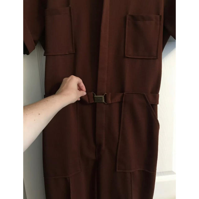 COMOLI(コモリ)の【早い者勝ち】70's JUMP SUIT Brown メンズのパンツ(サロペット/オーバーオール)の商品写真