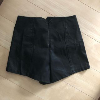 アナップ(ANAP)のANAP レザーショートパンツ(ショートパンツ)